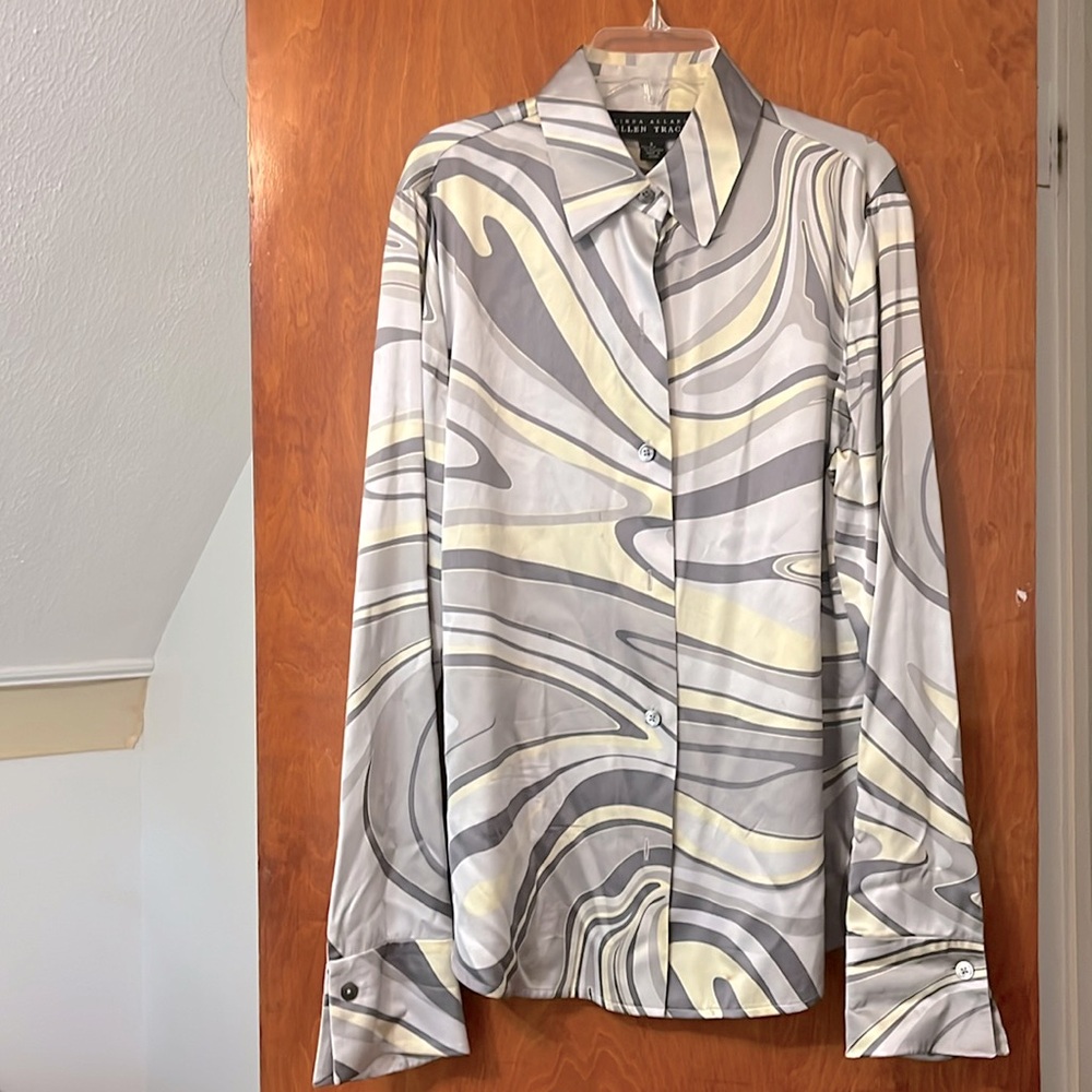 Ellen Tracy Silk Blouse size 8